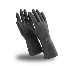 Перчатки хозяйственные черные