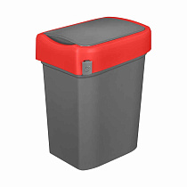 Контейнер для мусора  "smart bin" 10л (красный)