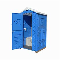 Туалетная кабина Стандарт Плюс синий