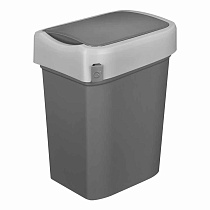 Контейнер для мусора  "smart bin" 25л (серый)