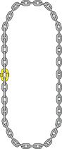 Строп цепной 10т-5м